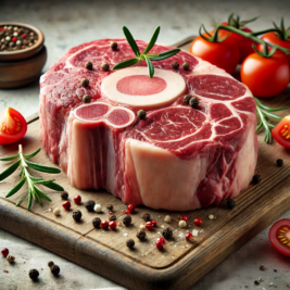 Wagyu-Magyar tarka keresztezett Osso Buco steak